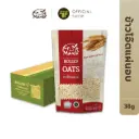 [ยกลัง 24 ซอง] FruitMania ฟรุตมาเนีย ข้าวโอ๊ตแผ่นอบ 400 กรัม Rolled Oats